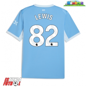 Manchester City Rico Lewis #82 Primera Equipación 2026-27 Manga Corta